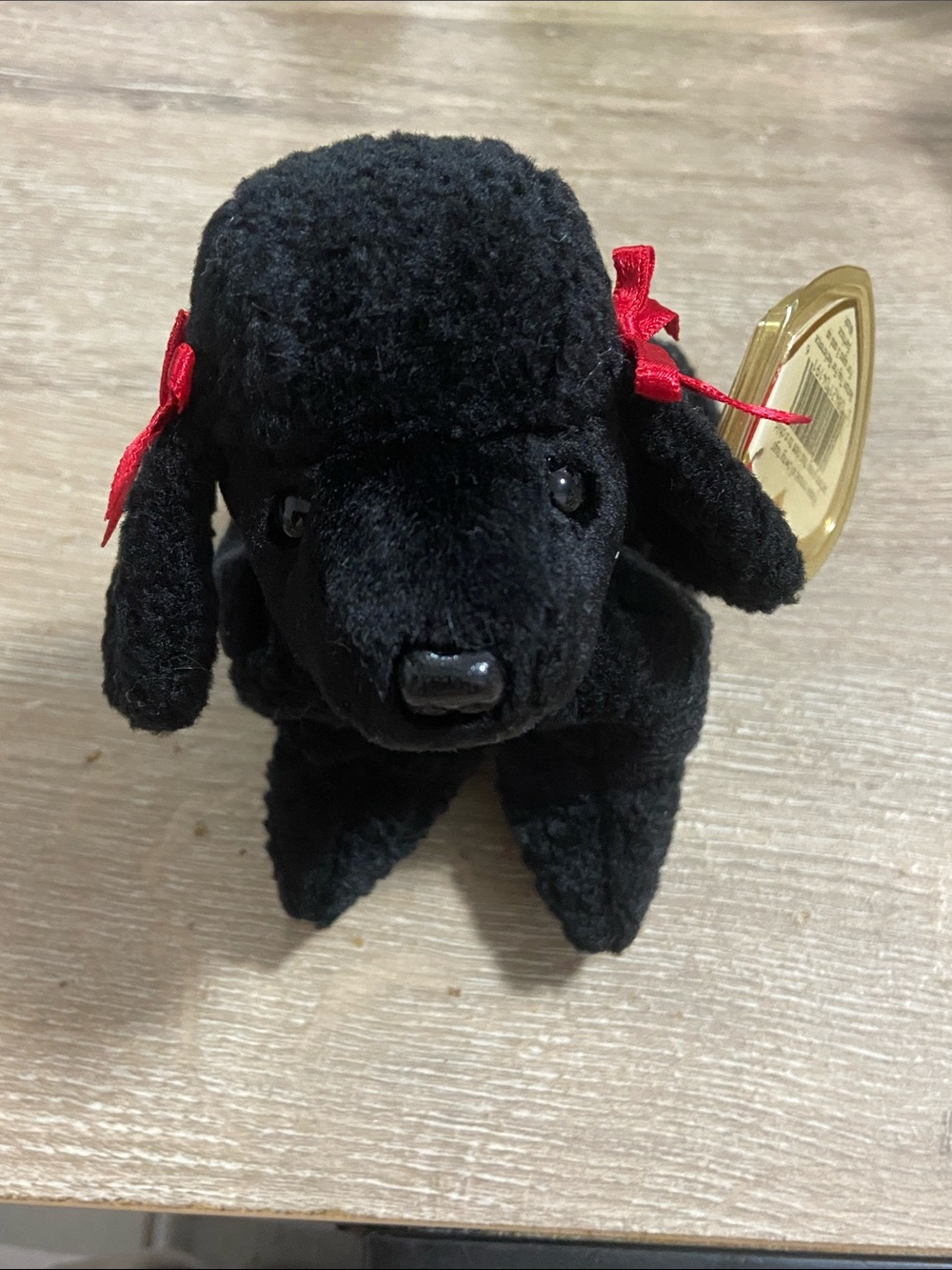 Ty Beanie Babies Gigi - MWMT (Dog Poodle 1997)